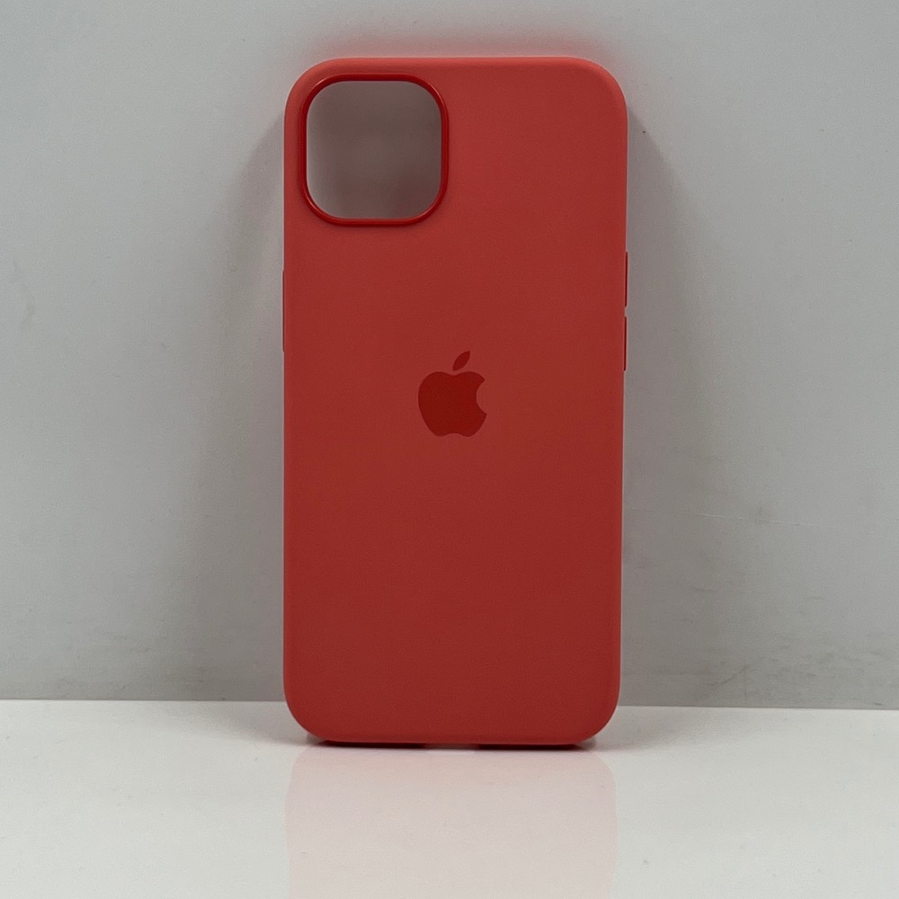 APPLE IPHONE 13 SILICONE CASE WITH MAGSAFE CASE NECTARINE Own4Less apple-iphone-13-silicone-case-with-magsafe-case-nectarine-own4less